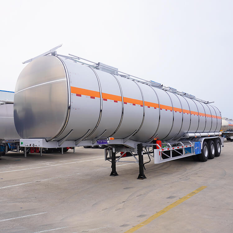 Stainless Steel Semi Tanker Trailer