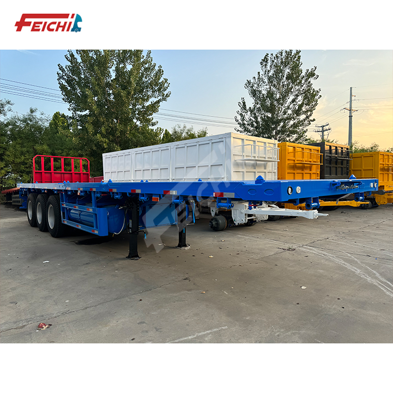 China feichi flatbed semi-trailer three 