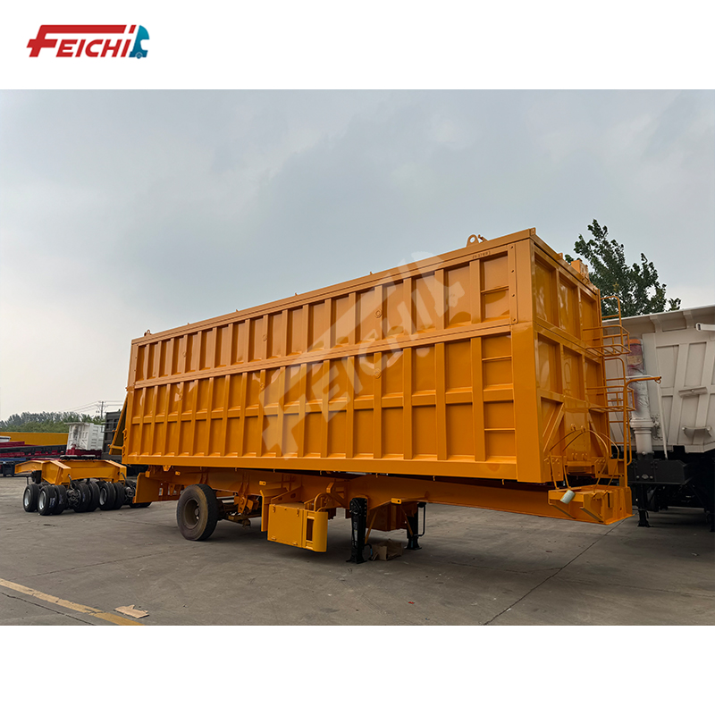  China Tri-axle Cargo Tipper Hydraulic S