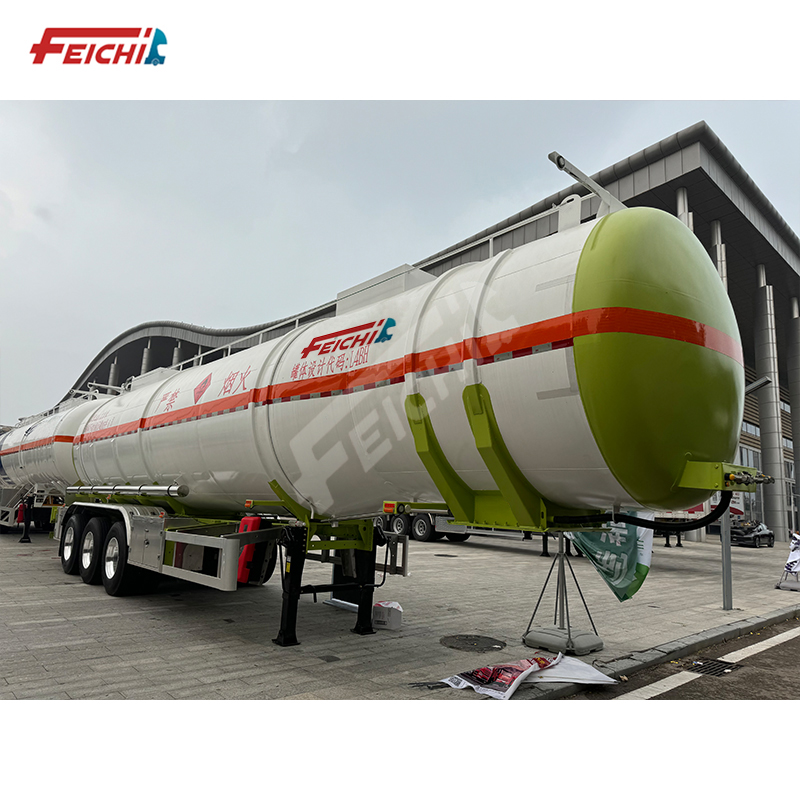 feichi three-axle at a good price for long-distance transport petrol cooking oil tankers customised 