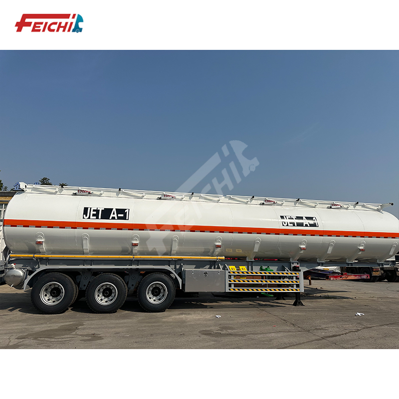 feichi three-axle at a good price for long-distance transport petrol cooking oil tankers customised 