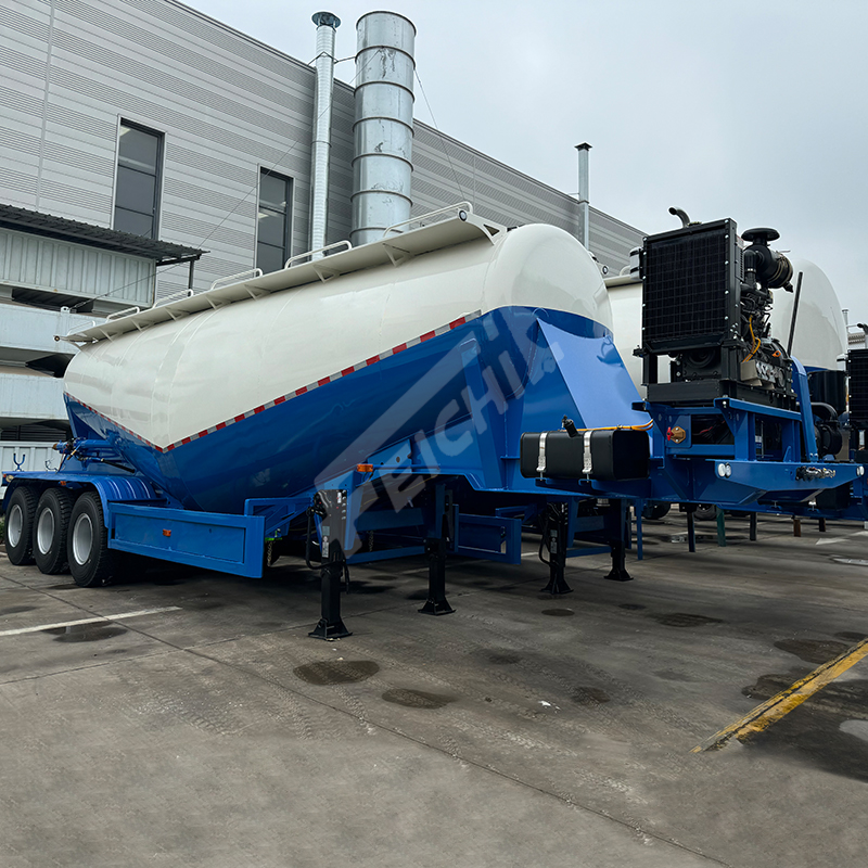   Factory direct sale tri-axle powder tanker High strength, corrosion resistant, good quality, good 