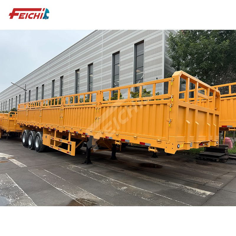 Tri-axle Pallet Semi-trailer 60 Tons 