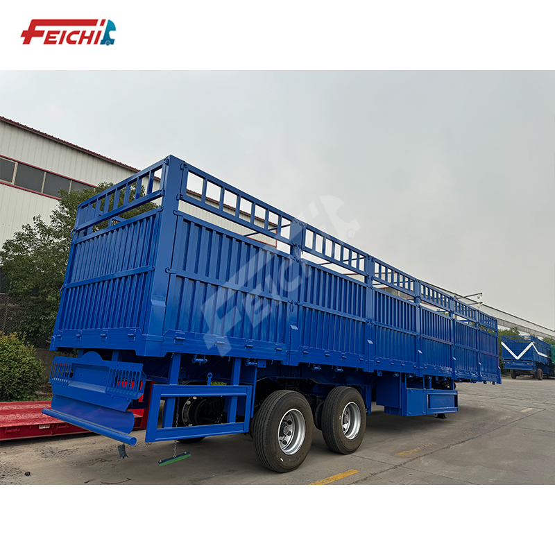 2/3/4 Axle 40 Tons Sidewall Semi-Trailer