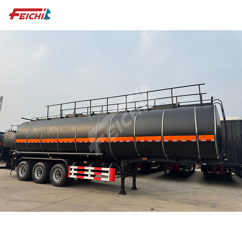 3 Axles 40000 Liters Diesel Fuel Crude O