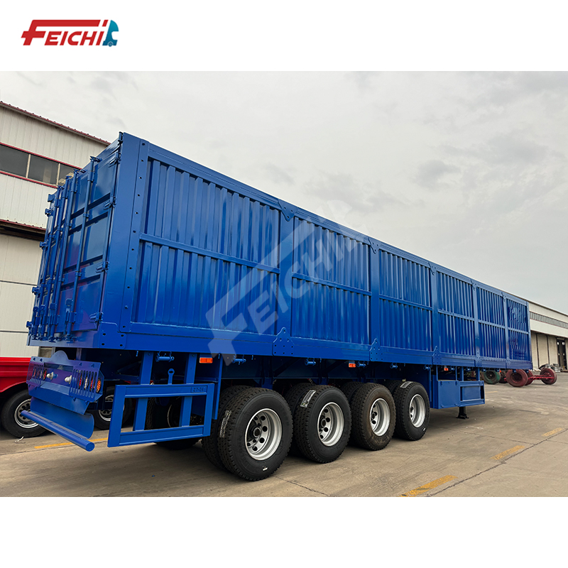 Best Sale 4 Axle Transport Goods Box Car