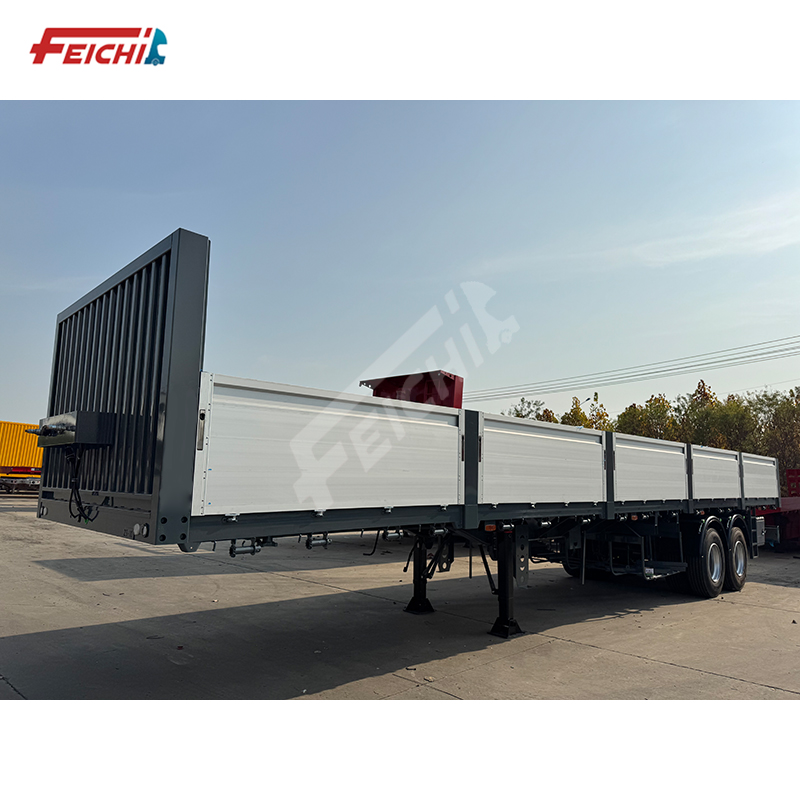 2 Axle Aluminum Alloy Sidewall Semi-Trai