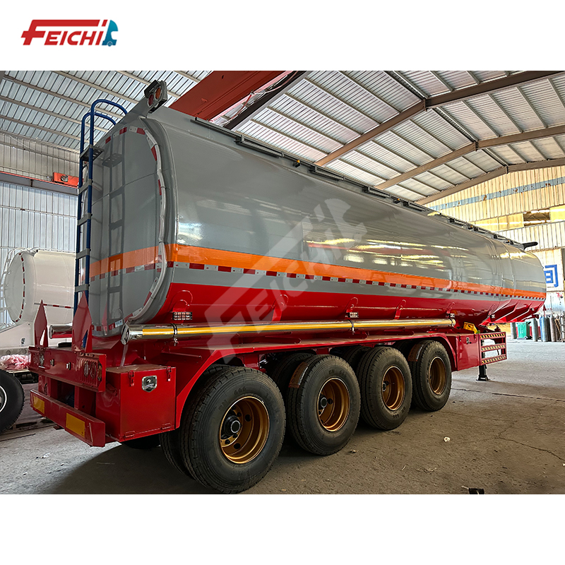 FeiChi Brand 4 Axles Carbon Steel Tanker