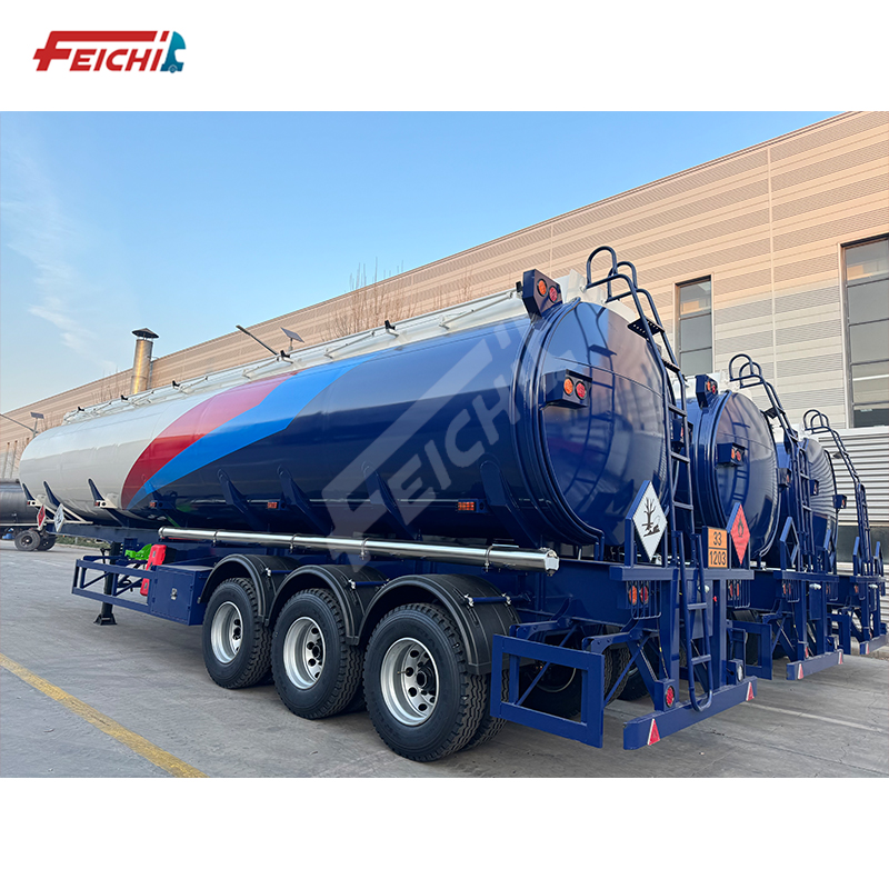 3 Axle Oil Tanker Semi-Trailer 45000 L T