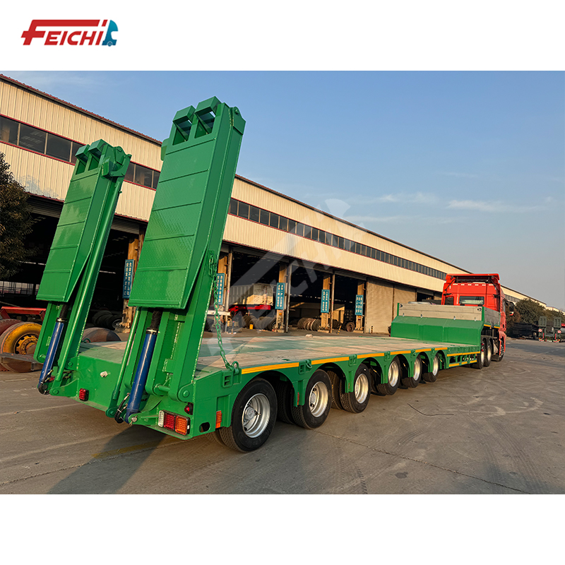 6 Axle Heavy Machinery Equipment Transpo