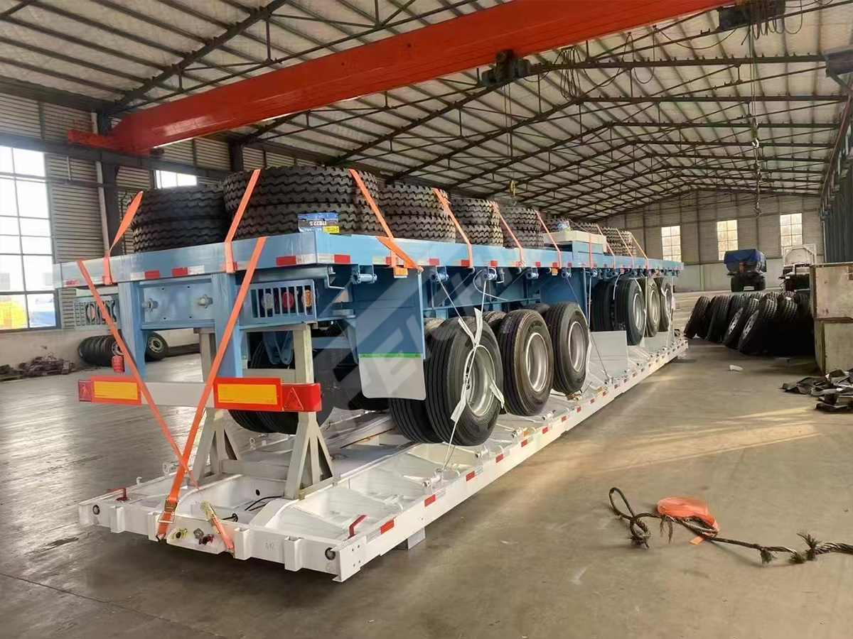 Flatbed Semi Trailer will be sent to Zam