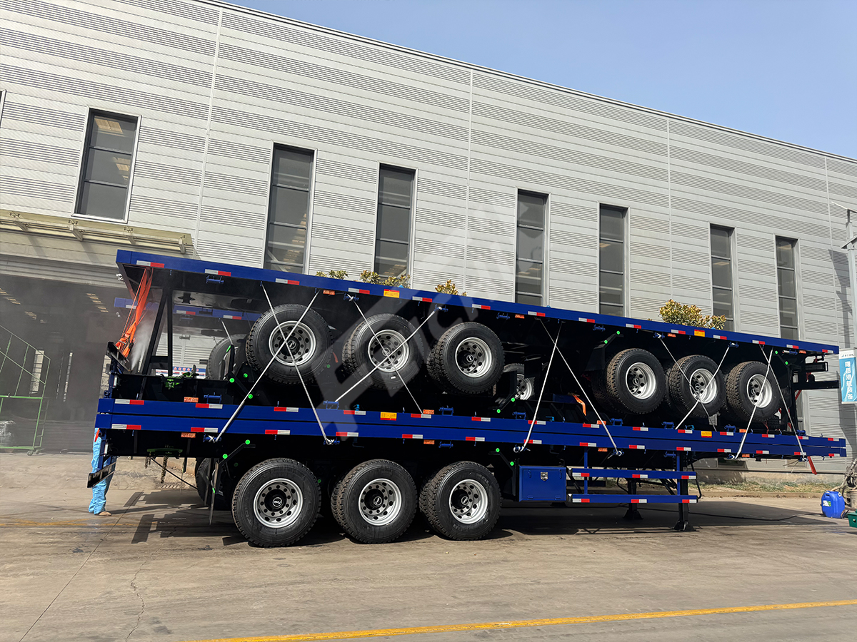 3 Units of Flatbed Semi Trailer will be 