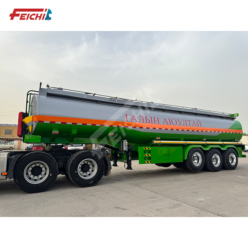 FeiChi 3 Axles Oil Fuel Tank Semi Traile