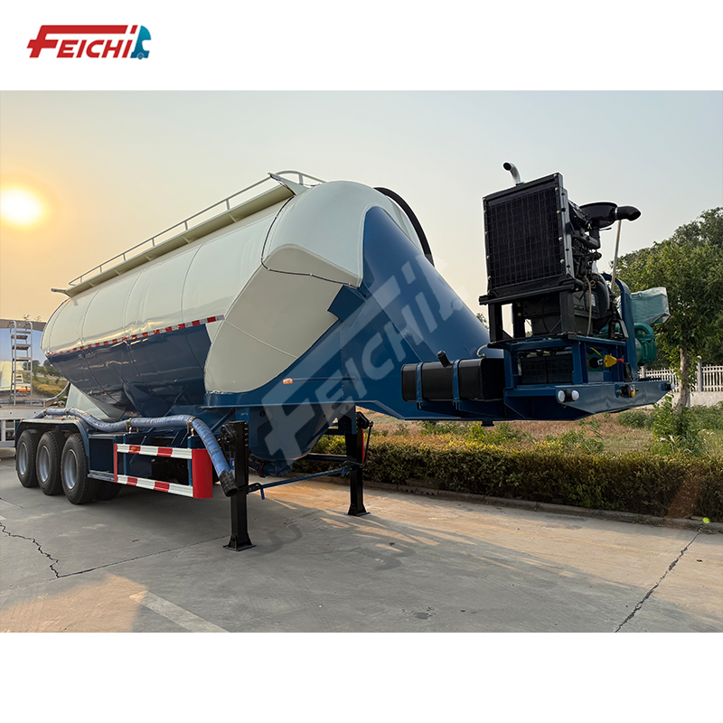 Customised 3 Axle 30 Cbm 40 Ton Dry Bulk
