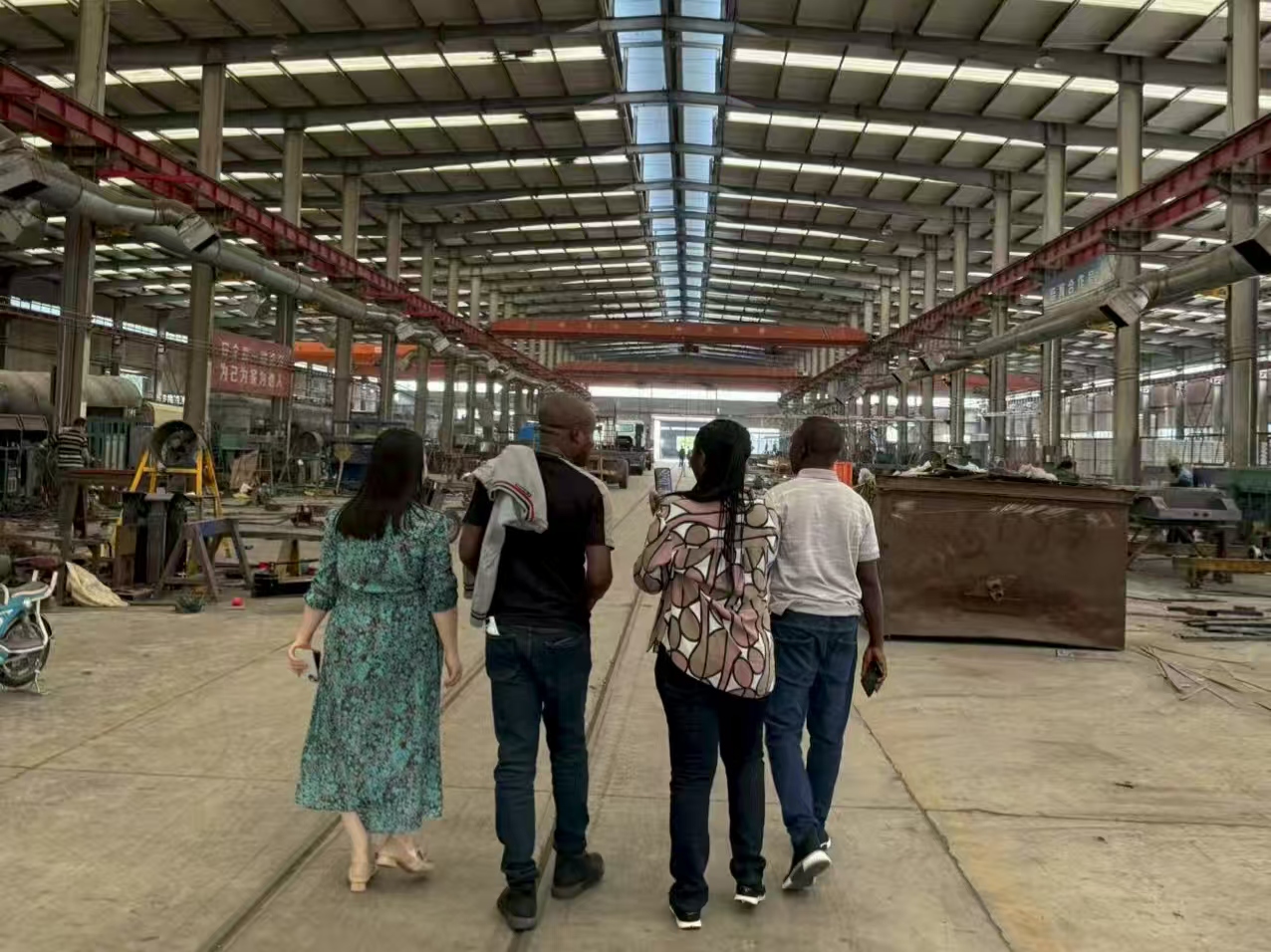 Ghana Customer Visited FEICHI to Purchas