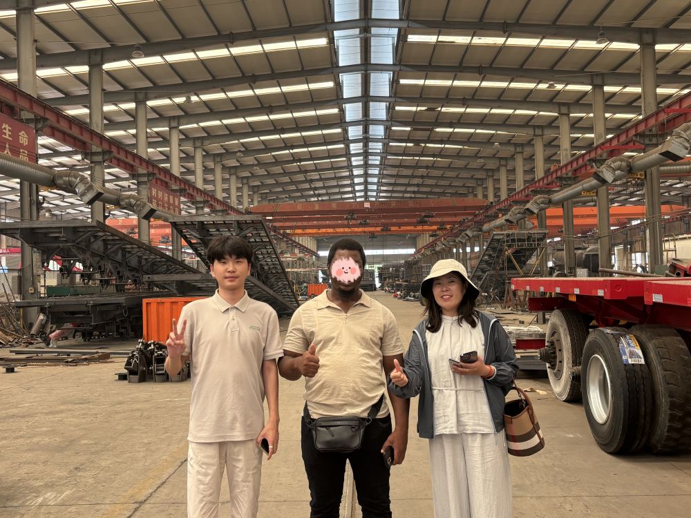Congo Customer Visited FEICHI to Purchas