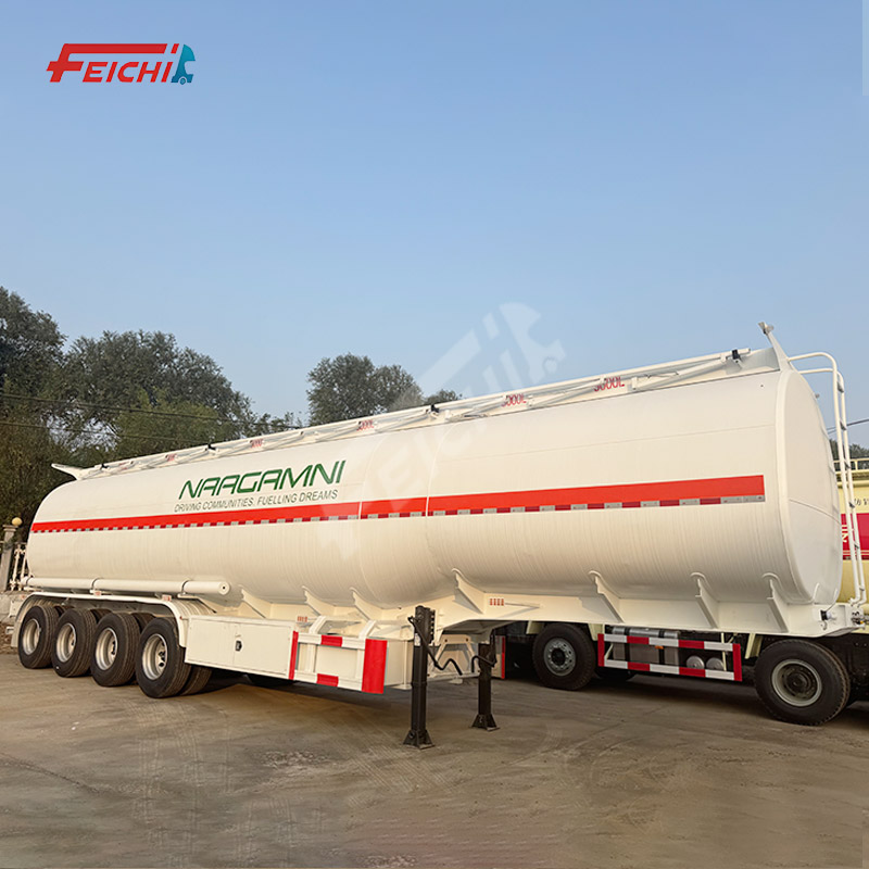 Hot Selling 4 Axle 54000L Oil Fuel Tanke