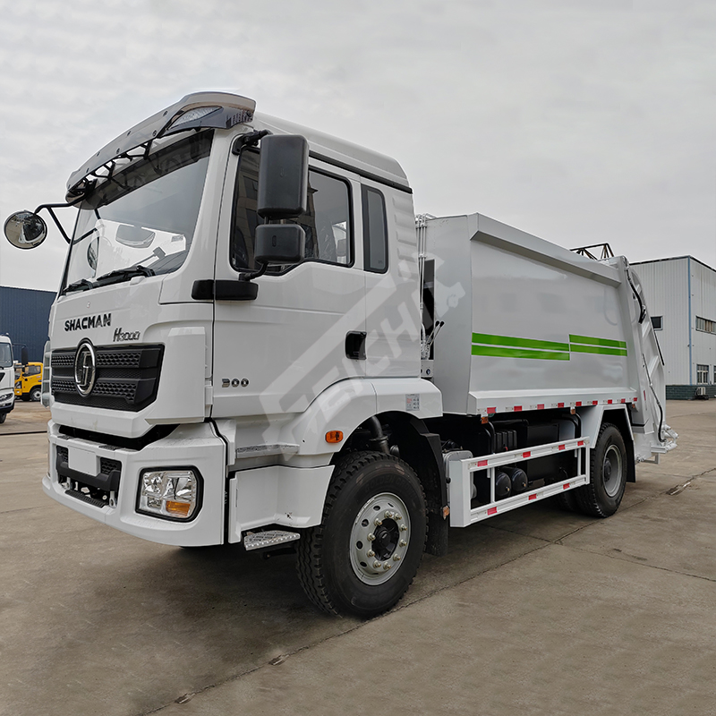 Shacman H3000 Trash Truck Replaceable Ta