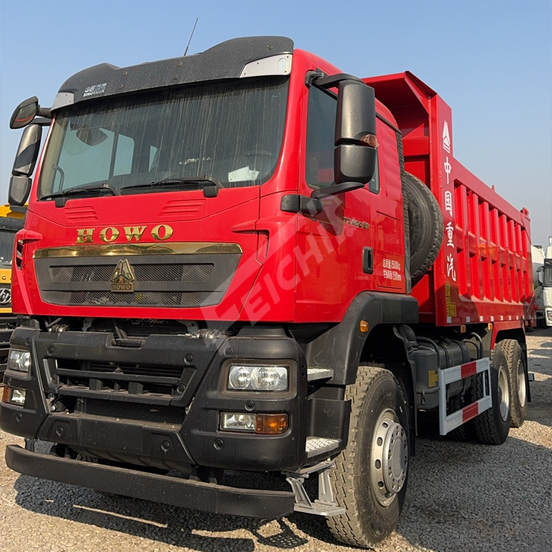 Sinotruk Howo TX 400HP New Model 6x4 Diesel Dump Truck with Weichai Engine Euro 5 Emission Dump Truc