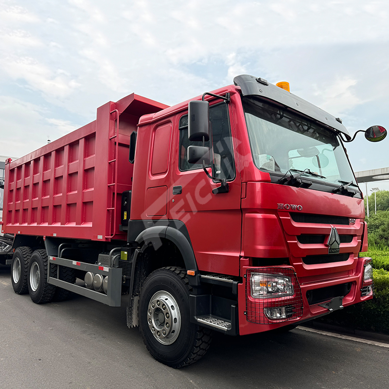 Sinotruk Howo Heavy Dump Truck 340HP Left Hand Steering 6x4 Drive Weichai Engine Dump Tipper Truck
