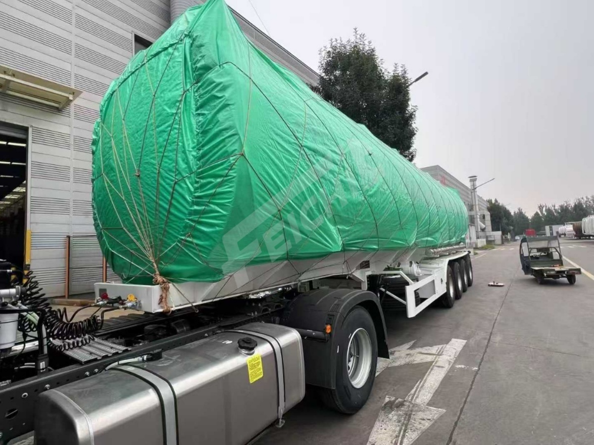 Fuel Tank Semi Trailer will be sent to South Africa
