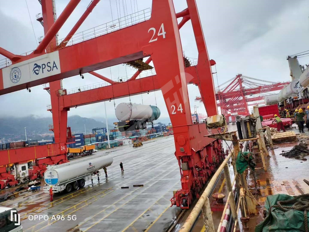 40000 Liters Oil Tanker Semi Trailer will be sent to Ghana
