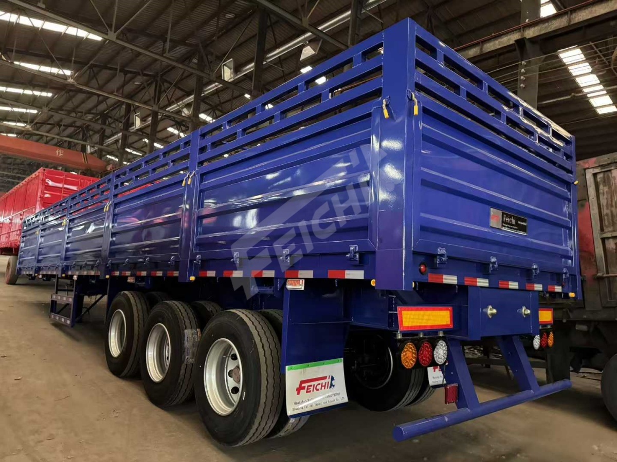 3 Axle Fence Semi Trailer will be sent t