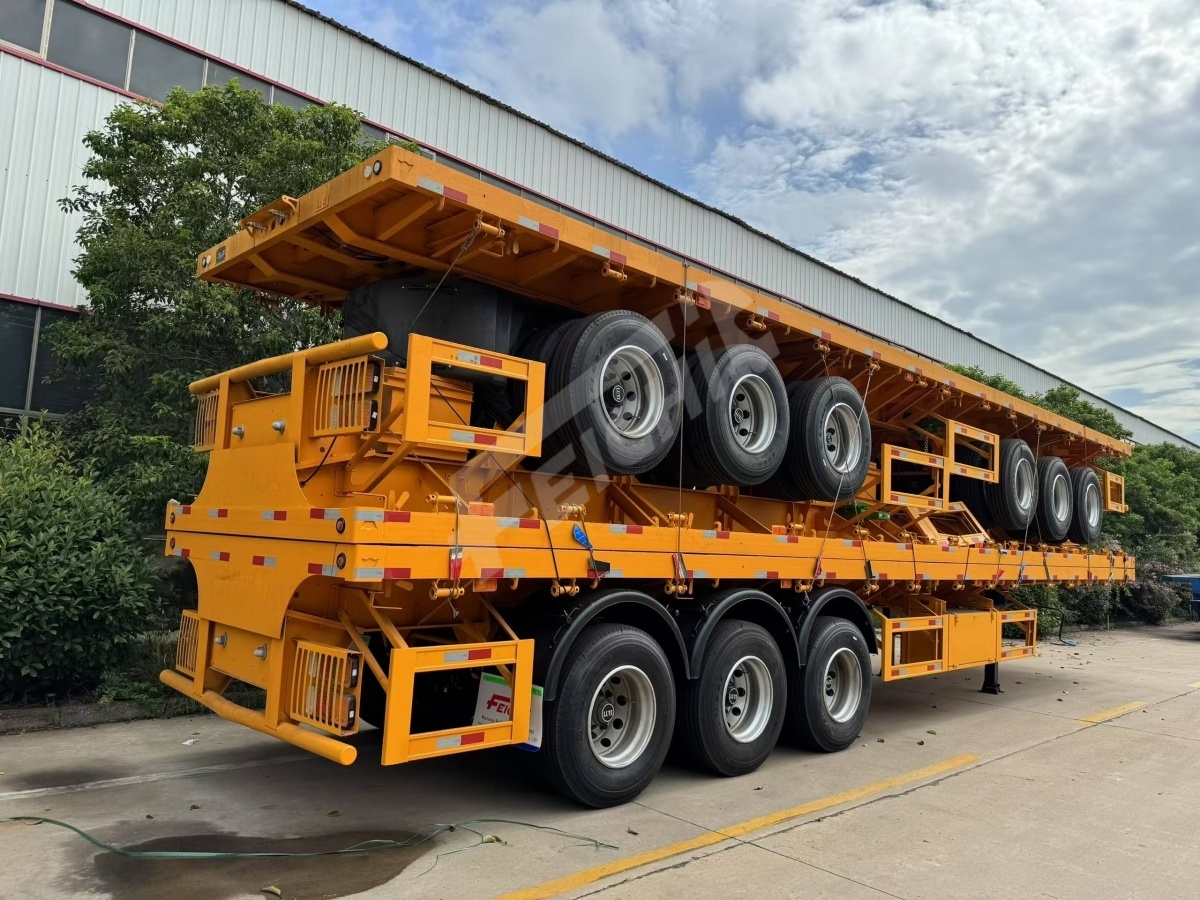 Three Units of Flatbed Semi-Trailers wil