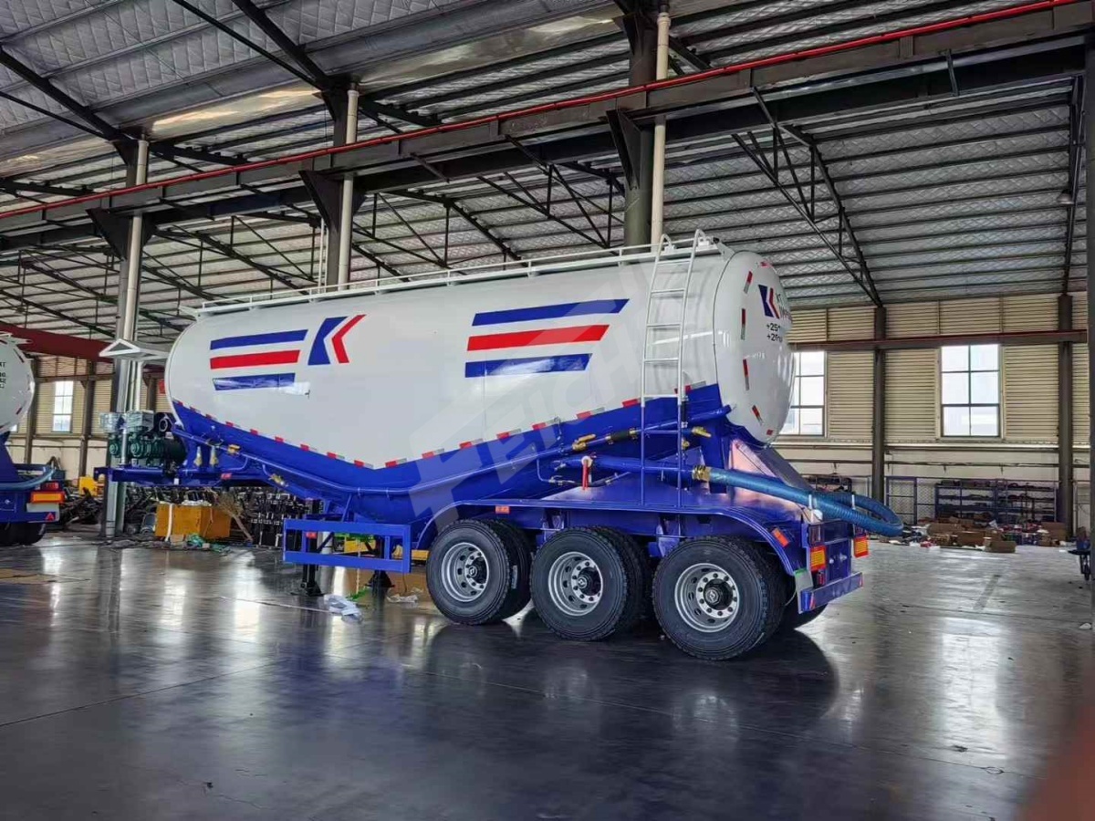 3 Axle Bulk Cement Tanker Trailer will b