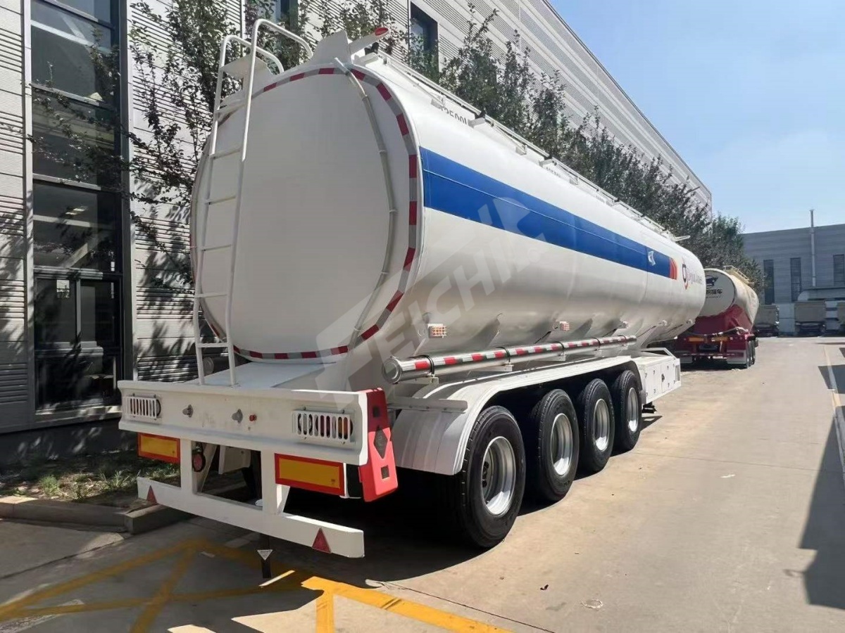 4 Axle Fuel Tanker Semi Trailer will be Sent to Guinea