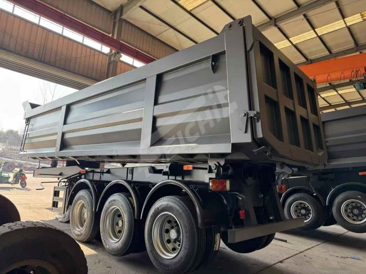 Tri Axle Dump Semi Trailer will be sent to Khorgos