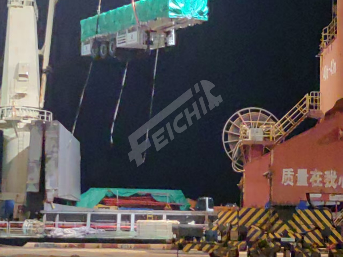 2 Units of Flatbed Semi-Trailers will be shipped to Oman