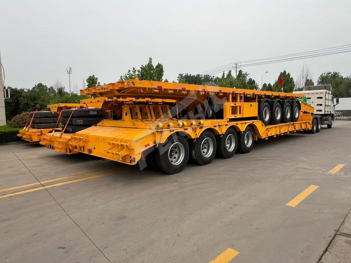 Low Bed Semi Trailer will be Sent to Ken