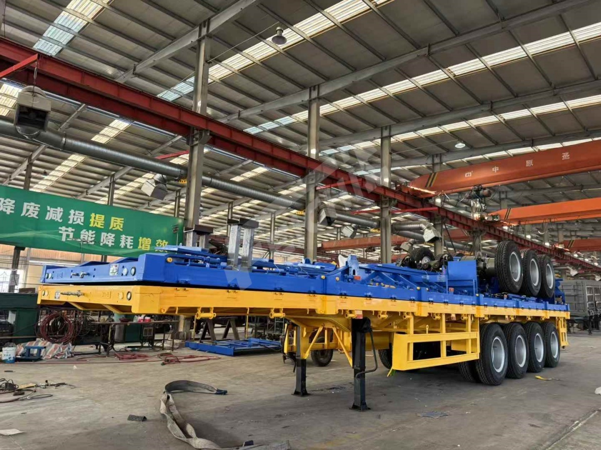 2 Units of Flatbed Semi Trailers will be exported to Zambia