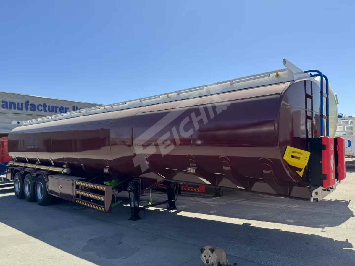 3 Axle 30CBM Fuel Tanker Semi Trailer will be exported to Mali
