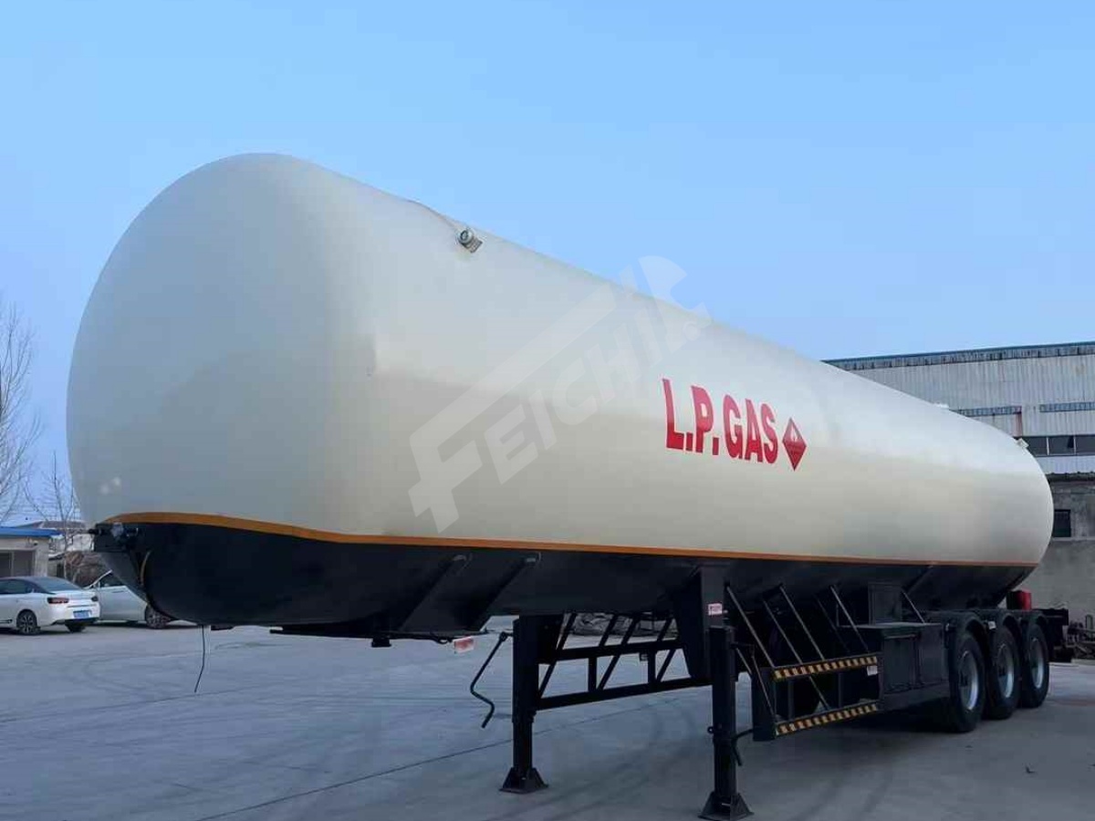 3 Axle LPG Tanker Semi Trailer will be S