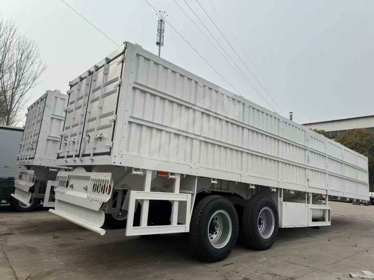 2 Axle Dump Semi Trailer will be sent to