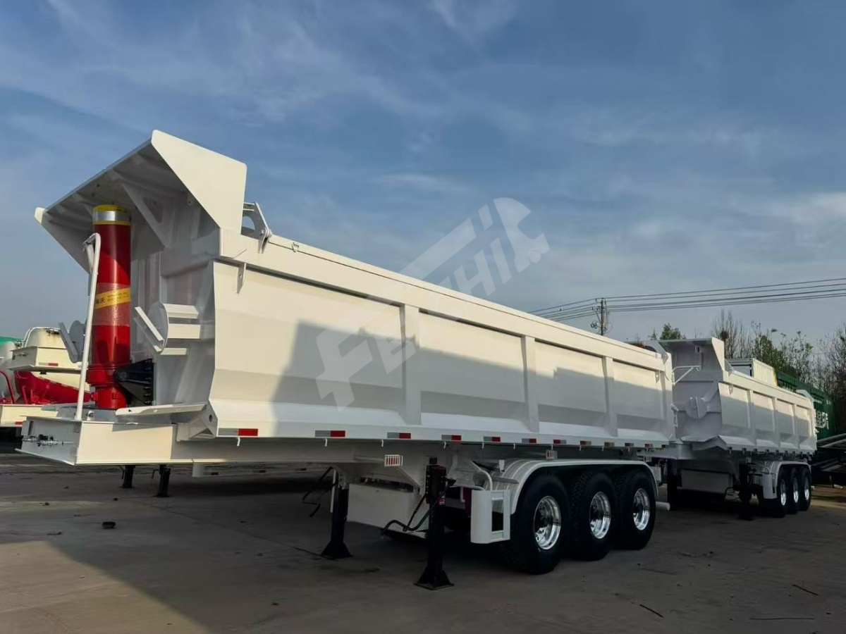 Tri Axle 30CBM Dump Semi Trailer will be