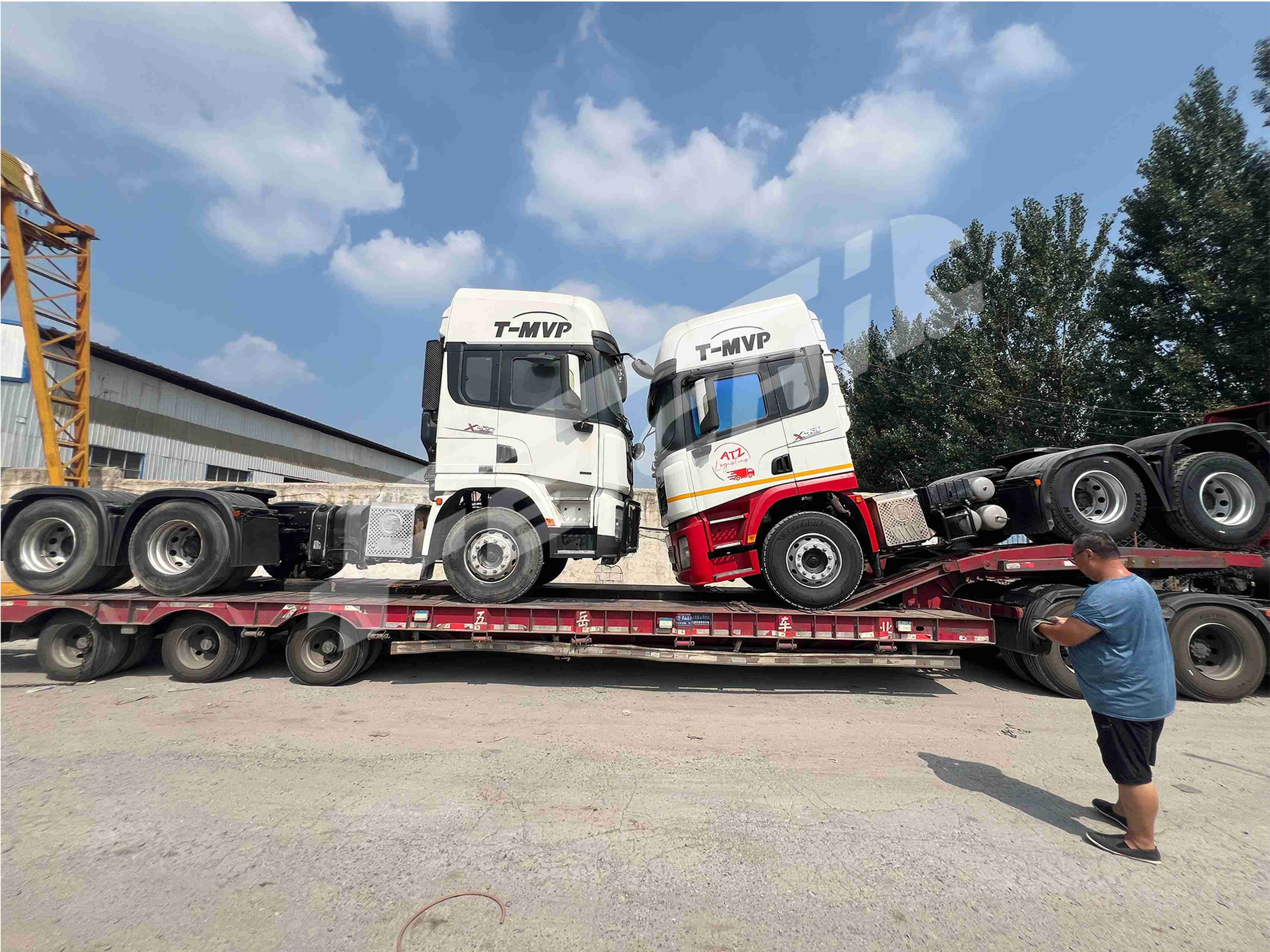 SHACMAN X3000 tractor sent to Angola