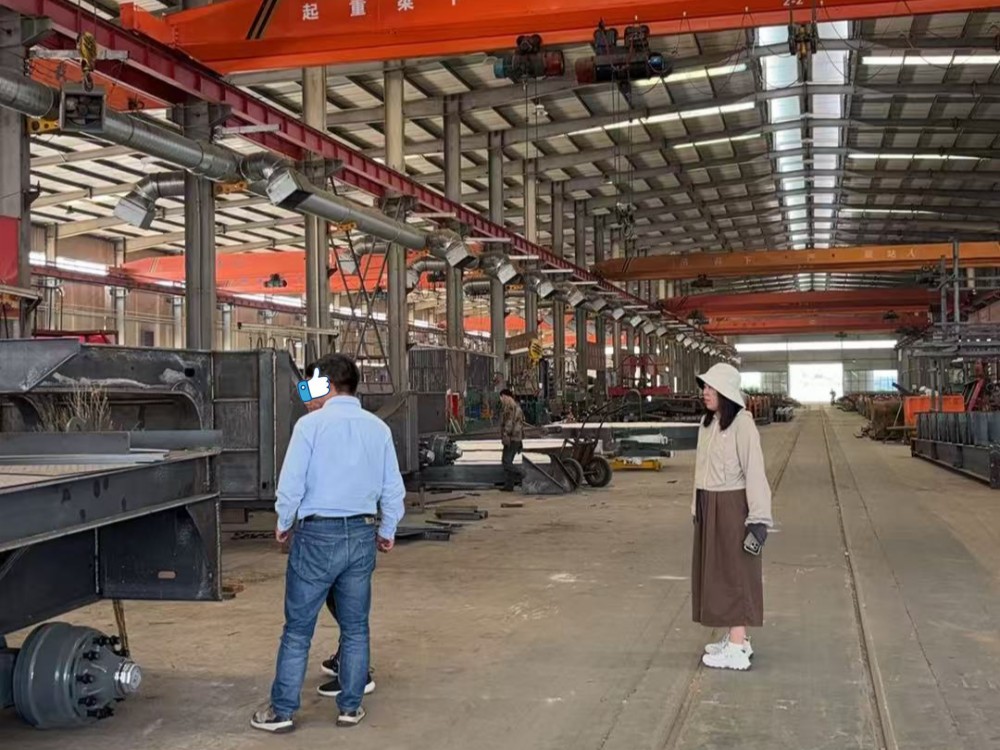 Nigerian customer visits FEICHI factory 