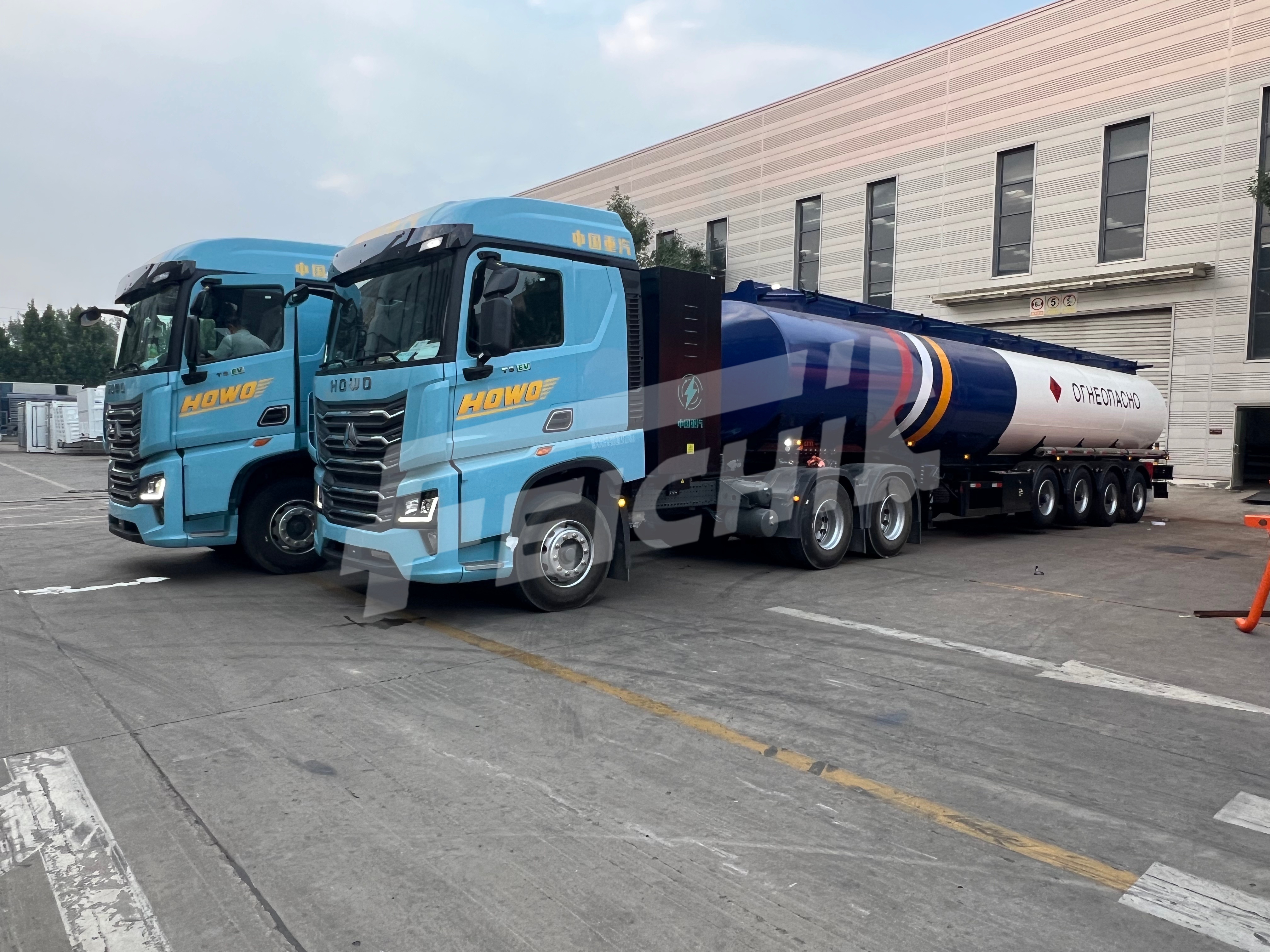 4 Aluminum Fuel Tank Semi Trailers Shipp